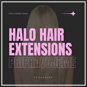 Halo hair extensions pripravujeme