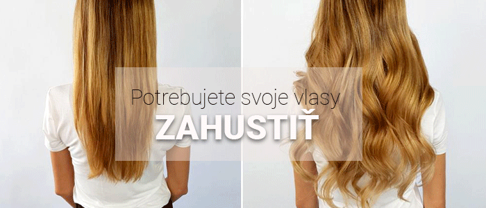 zahustit vlasy pomocou clip in vlasov