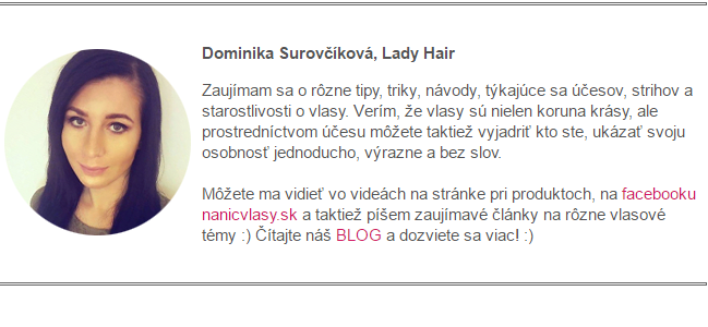 Blog www.nanicvlasy.sk