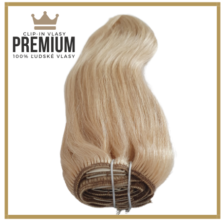 Clip in vlasy Premium zo 100% ľudských vlasov