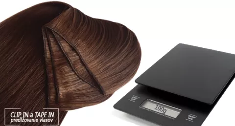 Minimálne 100g ľudských vlasov Minimálne 100g ľudských vlasov