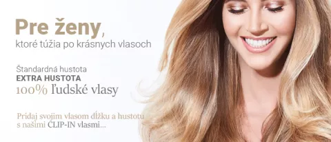 Clip in vlasy Clip in vlasy