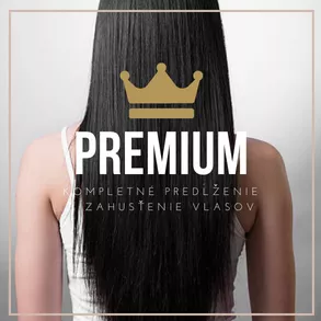 Clip in vlasy Premium - 130g Clip-in vlasy Premium - NaničVlasy.sk