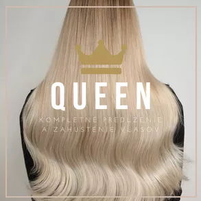 Clip-in vlasy Queen - 240g do 300g Clip-in vlasy Queen - NaničVlasy.sk