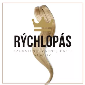 Clip in vlasy Rýchlo pásy - 40g - 55g Clip in vlasy Rýchlopás - NaničVlasy.sk