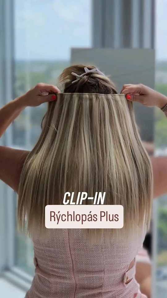 Rýchlopás Plus 💛 https://www.nanicvlasy.sk/clip-in-vlasy/clip-in-rychlo-pas-plus-85g-do-100g/melir-18613