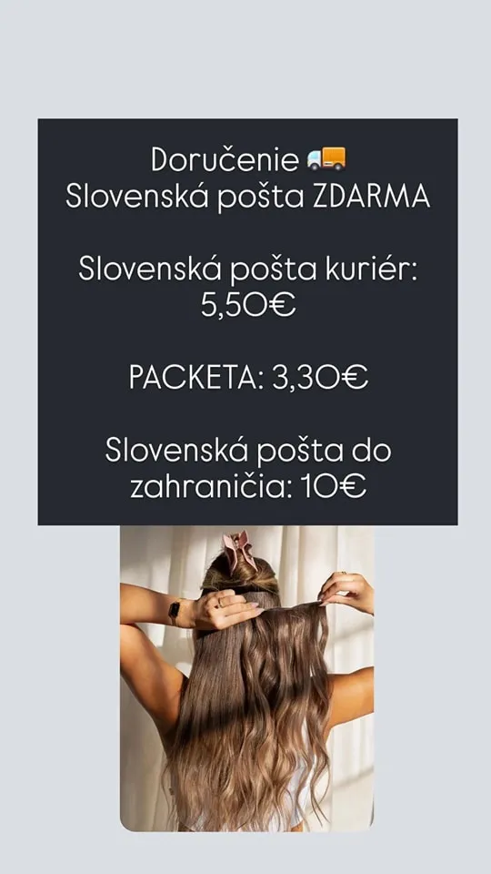 Možnosti doručenia v eshope www.nanicvlasy.sk