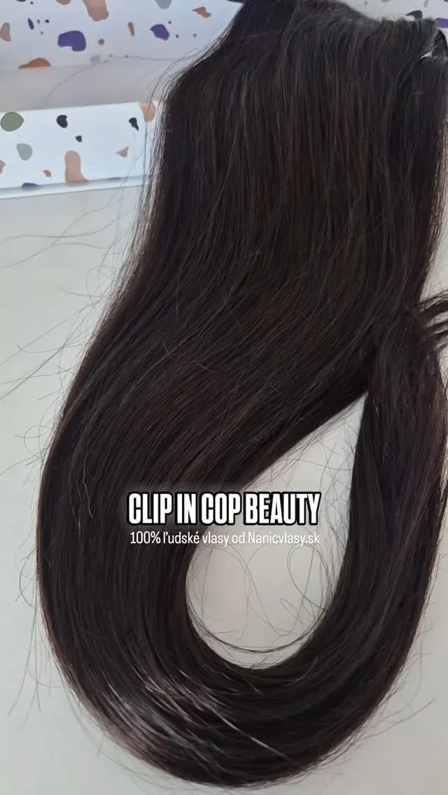 Clip in cop je skvelá voľba na leto ✨️🌞👍 #nanicvlasysk #nanicvlasy #hair #ponytail #leto #extensions #humanhair #tutori...