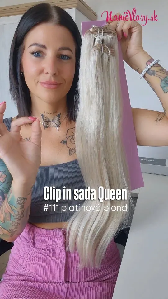 ✨👑 Clip in sada Queen – koruna tvojej krásy 👑✨ Dopraj si vlasy, ktoré vyzerajú ako tvoje vlastné – len lepšie. 👩🏼‍🦳💫 Na...