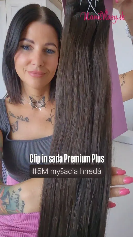 Obľúbený odtieň #5M myšacia hnedá 🤎 www.nanicvlasy.sk #nanicvlasysk #nanicvlasy #hair #vlasy #extensions #humanhair #h...