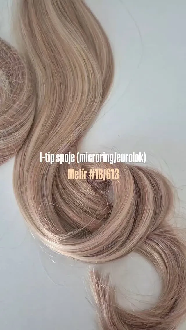 Aj tieto máme v ponuke 🥰 www.nanicvlasy.sk #itiphairextension #itip #microringhairextensions #eurolook #vlasy #humanhai...