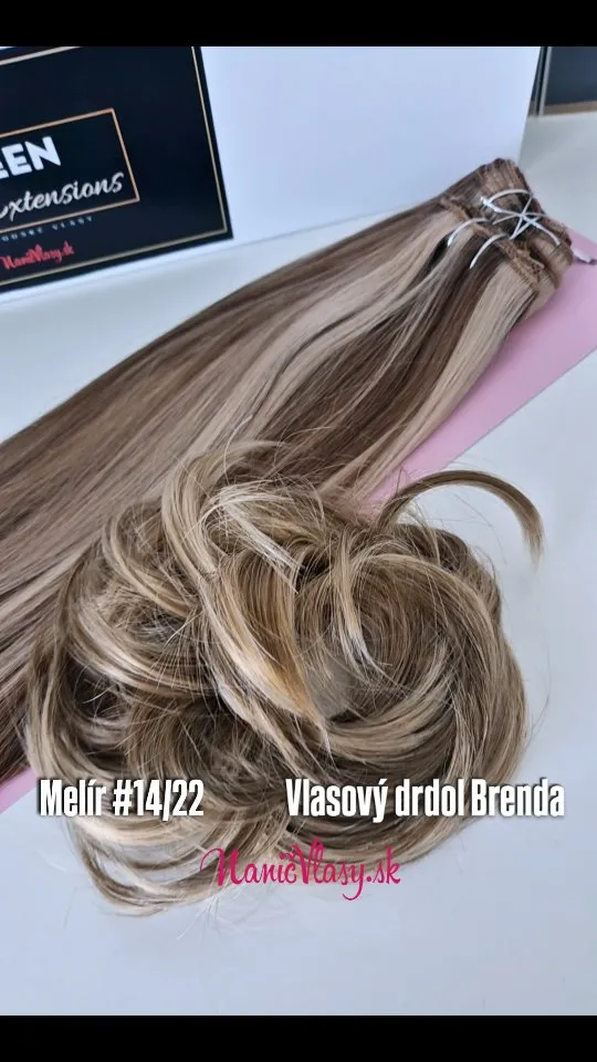 💛💛💛 #nanicvlasy #nanicvlasysk #extensions #extensionshair #hairtutorial #bun #hairbun