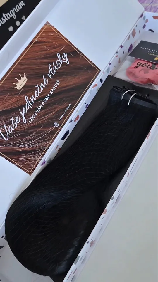 Noste vlasy s radosťou 🥰 100% ľudské vlasy na www.nanicvlasy.sk #nanicvlasysk #nanicvlasysk #vlasy #hair #extensions #h...