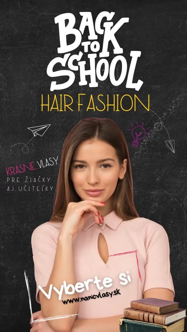 🎒✨ Back to school, back to cool! Nový školský rok = nová príležitosť zažiariť 🌟. S príčeskami z nanicvlasy.sk si vieš vy...