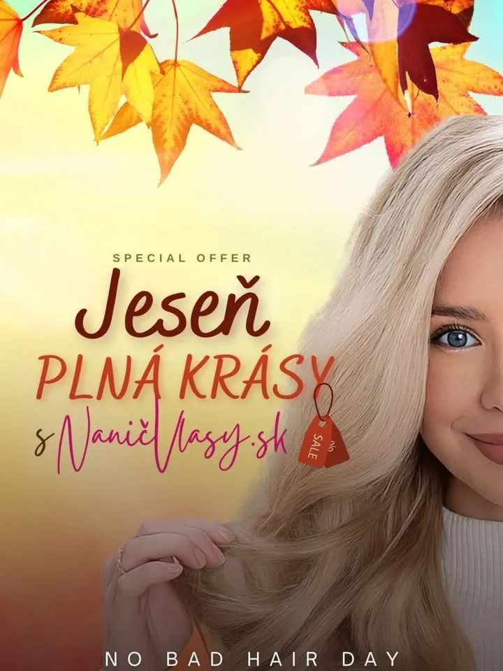 🍁 Jeseň je tu a s ňou aj ideálny čas na zmenu ✨ Husté, dlhé a zdravé vlasy už nemusia byť len snom – s príčeskami z nani...
