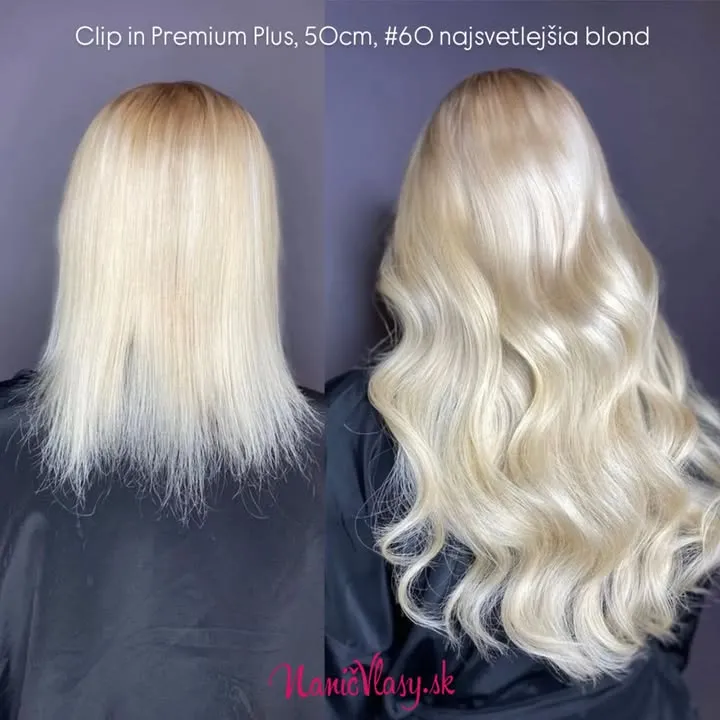 Objednala som si clip in sadu Premium Plus – najsvetlejšia blond a úprimne… som unesená. Keď som ich prvýkrát pripla, ma...