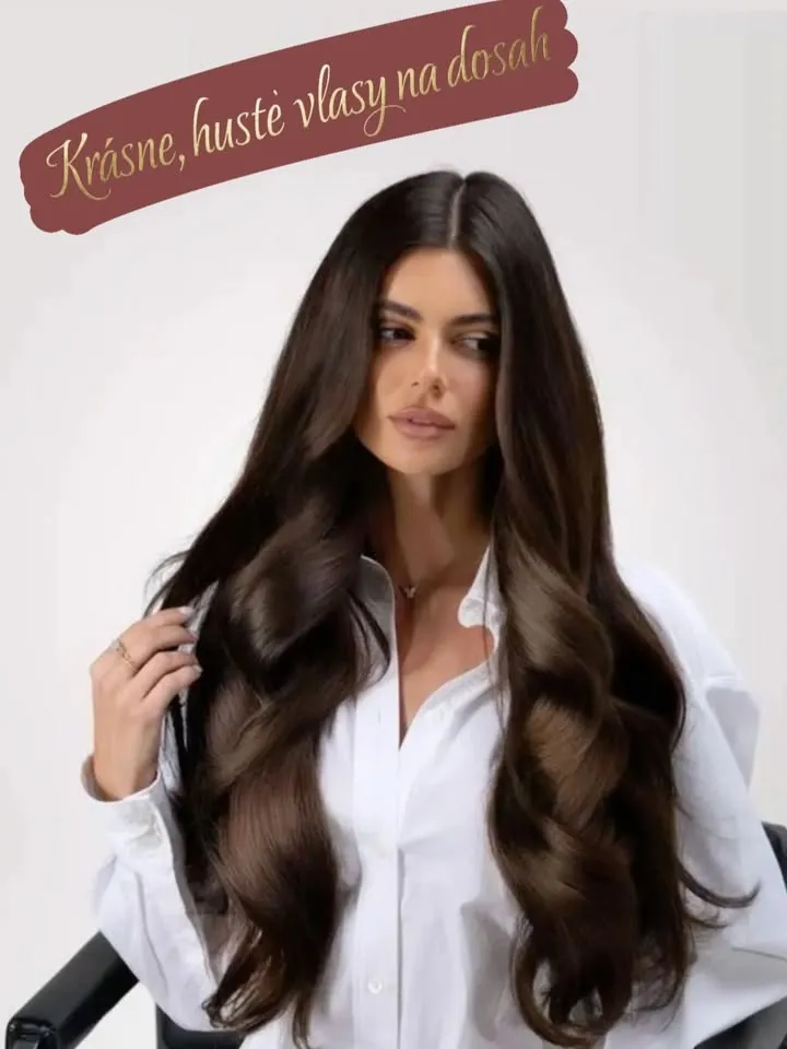 Krásne vlasy na dosah 🤍 Dopraj si okamžitú premenu s príčeskami zo 100% ľudských vlasov, ktoré vyzerajú a pôsobia úplne...