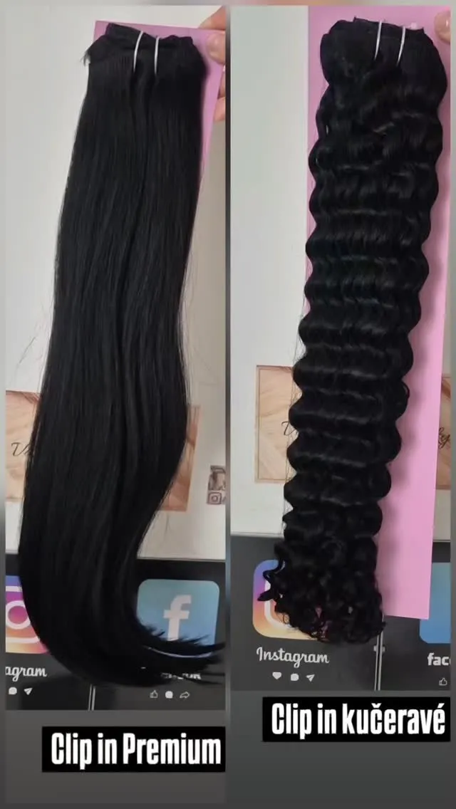 💖 Chceš vlasy snov za pár minút? 💖 U nás nájdeš rovné aj kučeravé clip-in z 100% ľudských vlasov... jednoducho pripneš a...