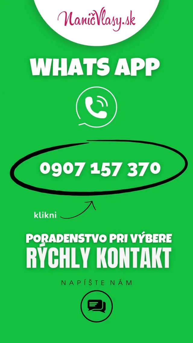 💚 #kontakt #nanicvlasysk #nanicvlasy #vlasy #hair #extensions