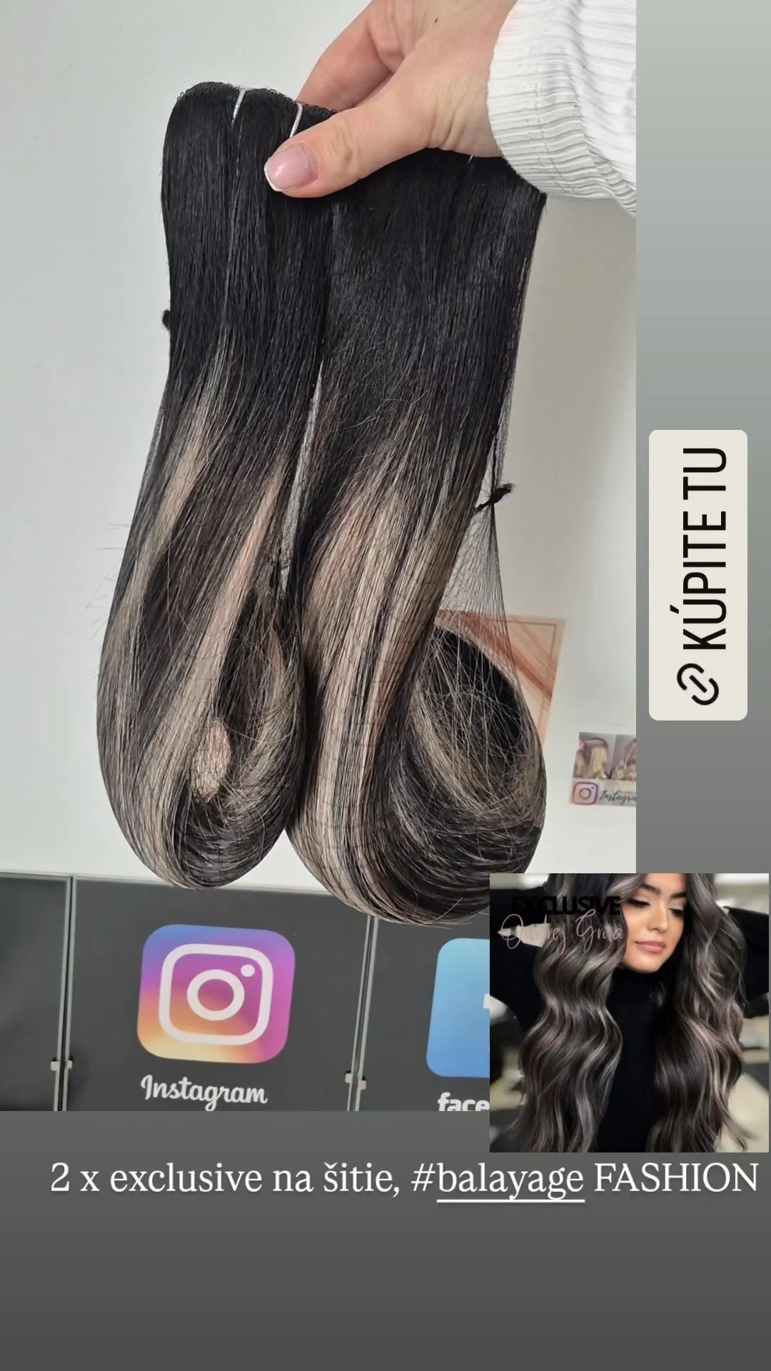 KÚPITE TU https://www.nanicvlasy.sk/vlasy-na-nasivanie-exclusive/balayage-fashion-0 🖤🤍