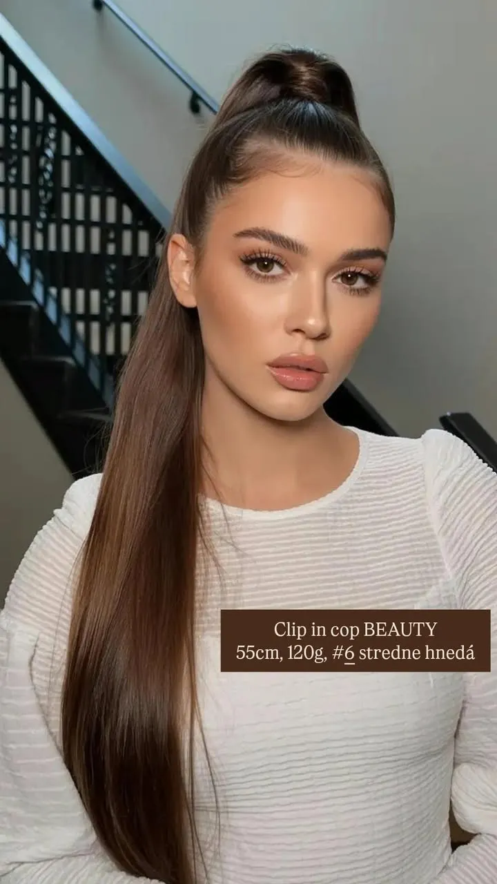 Ak chcete rovnaký copík https://www.nanicvlasy.sk/clip-in-cop-a-ofina/clip-in-cop-beauty-100g-do-140g-novinka 😚