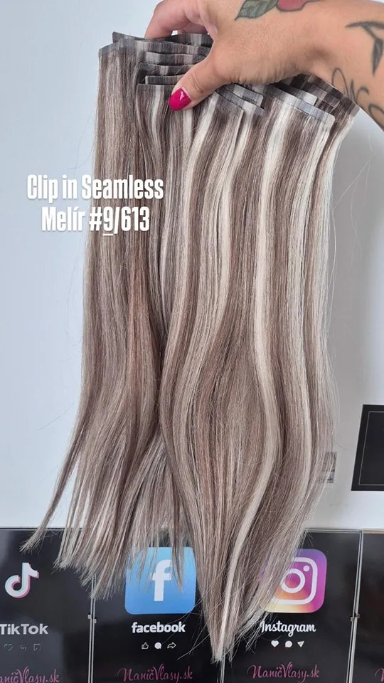 Reálne foto melírov #9/613 a #14/22 🥰😍