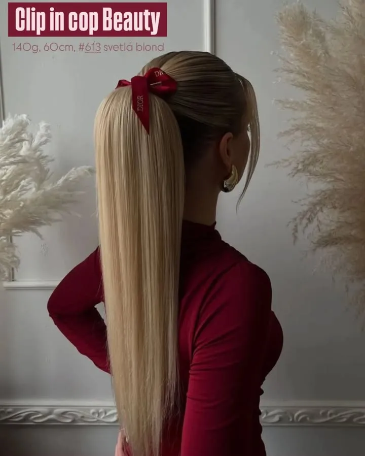 Keď chceš viac objemu a sebavedomia. Clip-in cop Beauty je malý detail, ktorý spraví veľký efekt. Prirodzený vzhľad, jed...