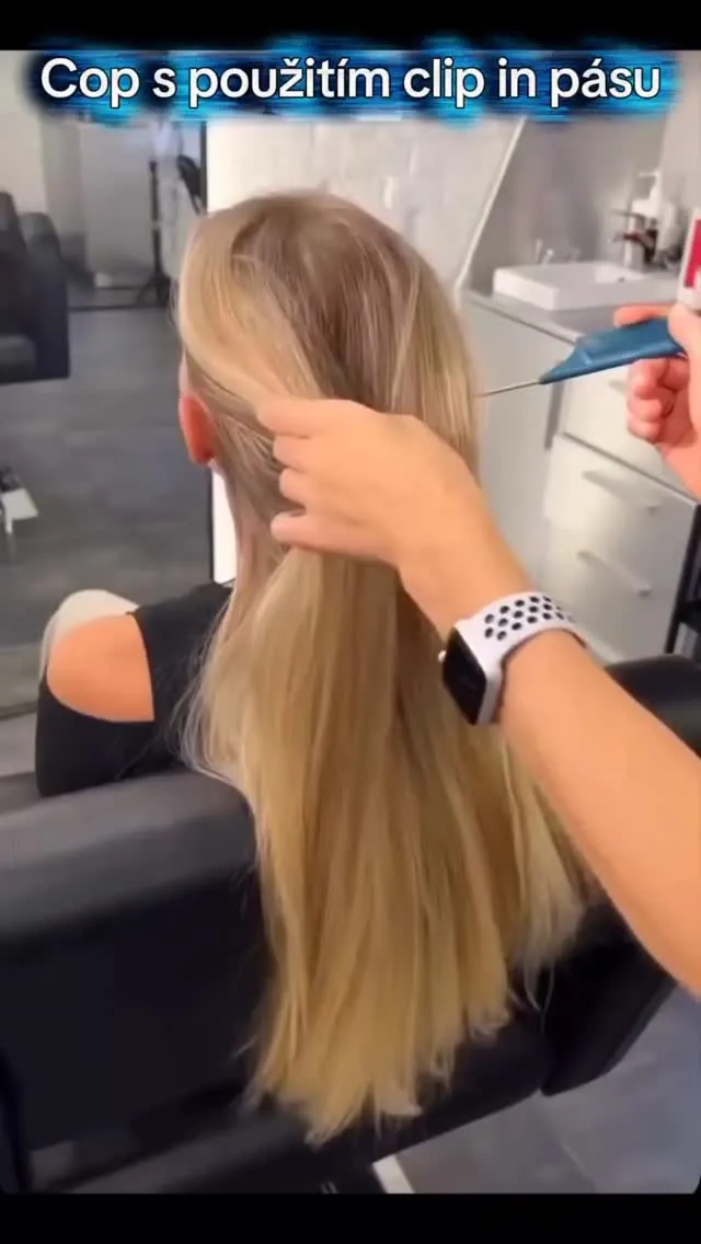 Dá sa to aj takto 😉 #ponytail #ponytails #clipin #clipinextensions #nanicvlasy #nanicvlasysk