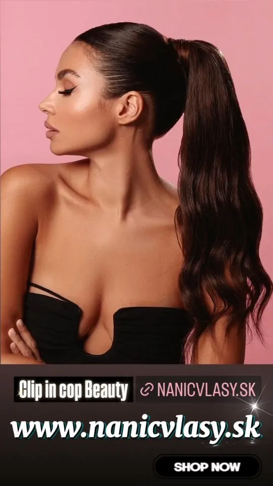 Rýchlo, jednoducho, dokonale... clip in cop pre váš perfektný look 💜 #ponytail #ponytails #extensions #nanicvlasy #nani...