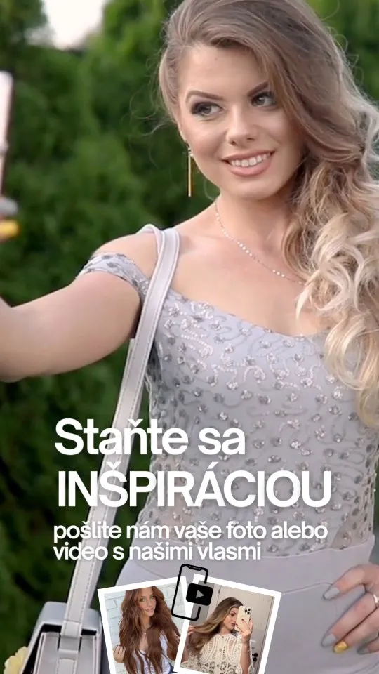 Máte 🤳 foto alebo video s našimi vlasmi? Pošlite nám a staňte sa aj Vy 🫵 INŠPIRÁCIOU pre ďaľšie ženy 🥰😘 Na našich soci...