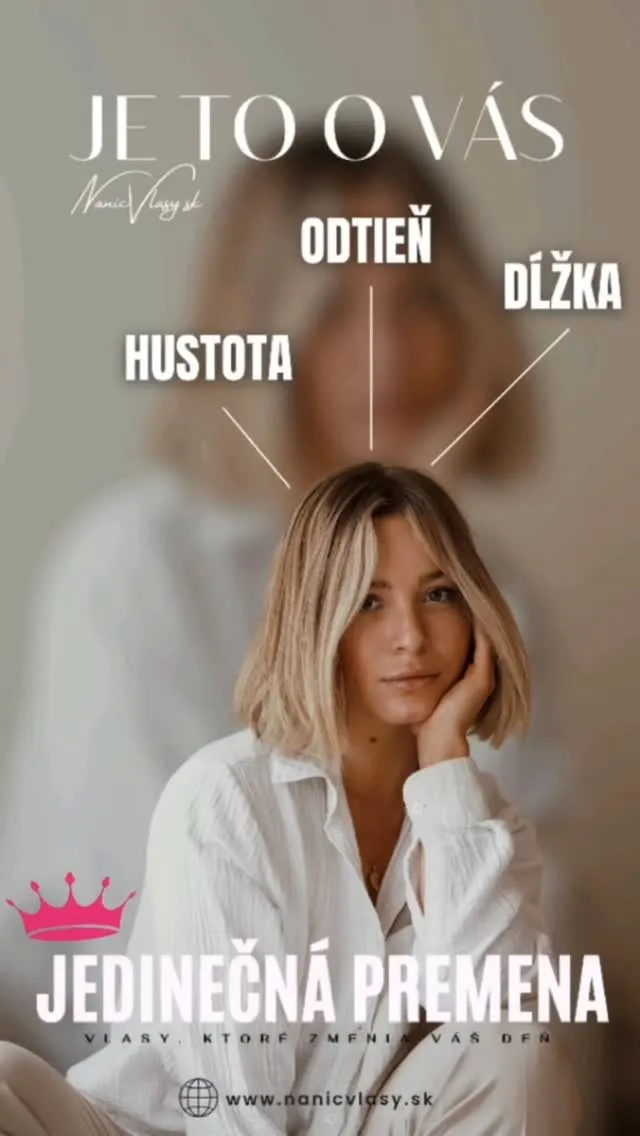 Dobré ránko s Nanicvlasy.sk môže vyzerať aj takto 😍 Lebo ráno robí deň 👍 #nanicvlasysk #nanicvlasy #hairtutorial #human...