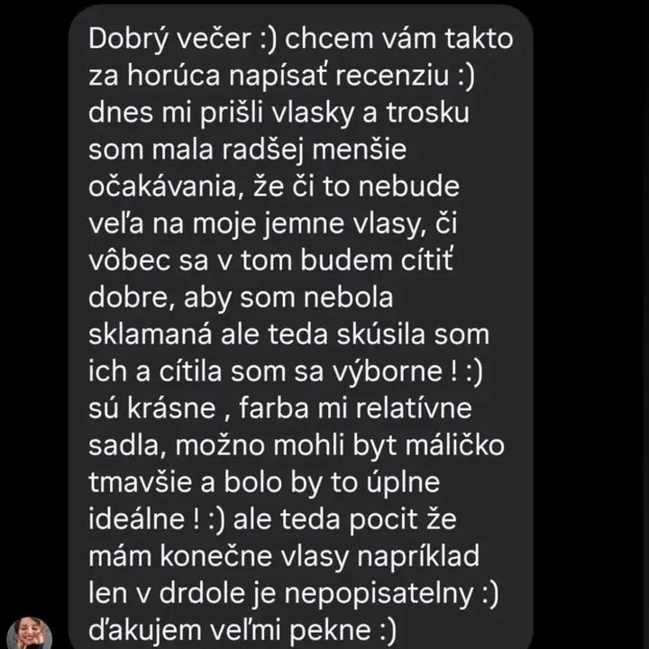Tieto naše ženské pocity 🩷🫶👍🙏 #vlasy #recenzia #nanicvlasy #nanicvlasysk #clipinextensions