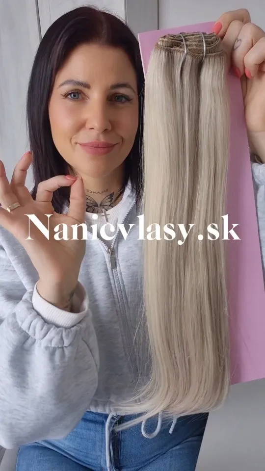 Eshop, ktorý ti zmení dni... 🥰🫠🙂😘 #nanicvlasy #nanicvlasysk #hair #extensions #hairtutorial