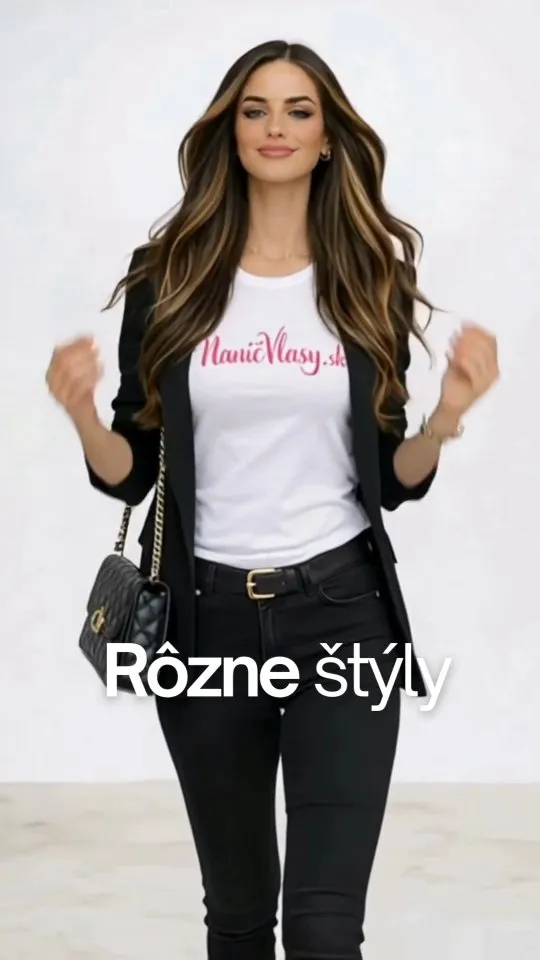 Rôzne štýly --> jeden eshop 👌👌👌 Vyber si svoje dlhšie a hustejšie vlasy, ktoré budú stále veľmi prirodzené 🫶 #nanicvla...