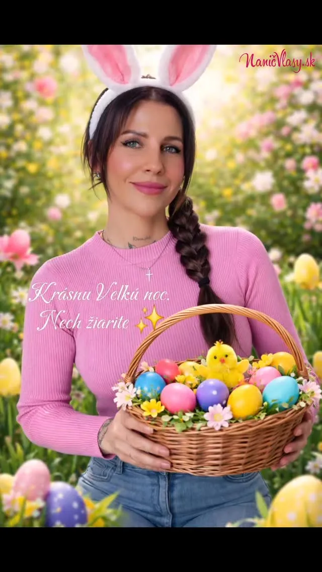 Prajem Vám krásne a pokojné Veľkonočné sviatky plné radosti, oddychu a jarnej energie 🌿💛 #nanicvlasysk #nanicvlasy #ha...