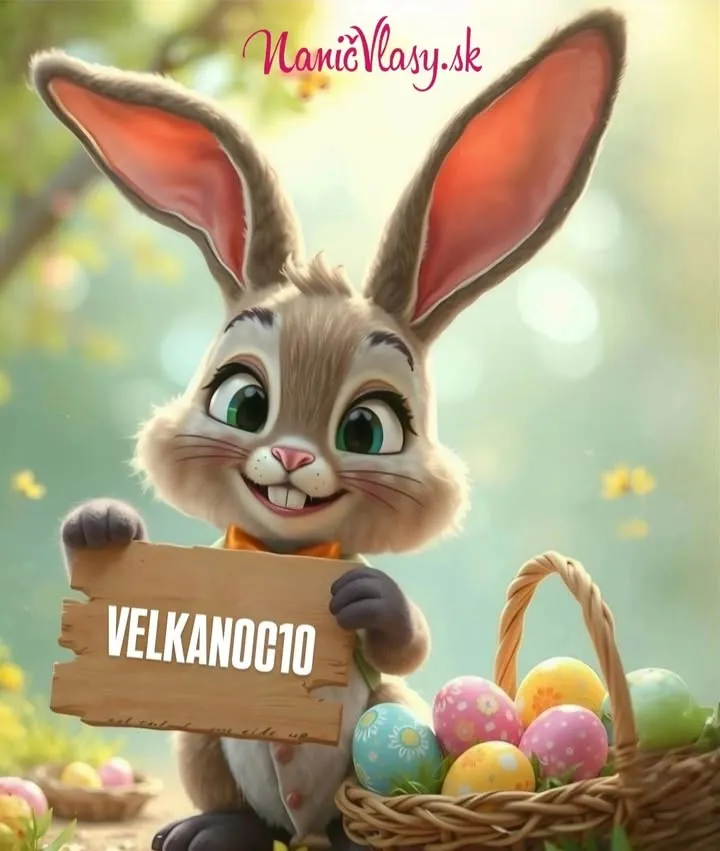 PRIPOMIENKA: Dnes nakupujete so zľavou 10% na eshope www.nanicvlasy.sk s kódom VELKANOC10 🐣🐰🤗