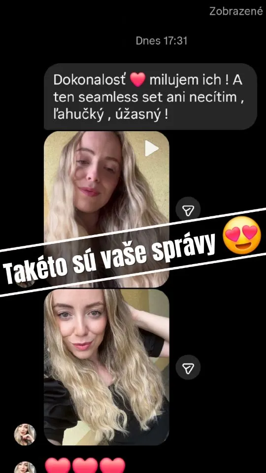 Naša krásna a spokojná zákazníčka @a_j_k_a_m_a_k_i s clip in vlasmi Seamless, 55cm, melír #16/60 🥰🥰👌 #nanicvlasysk #nan...