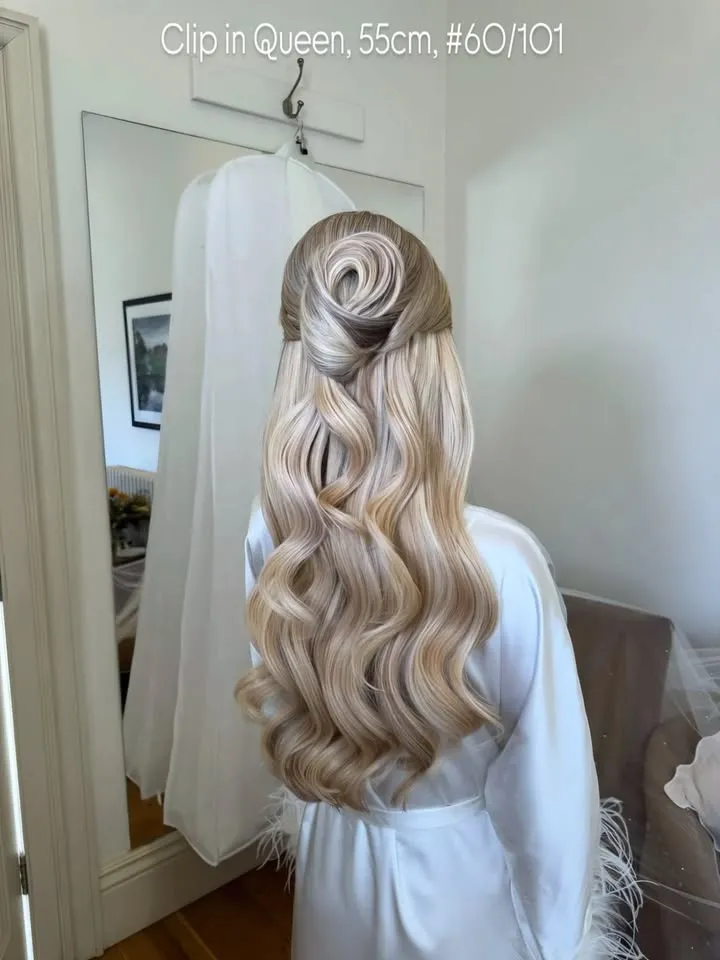 Musím si to sem uložiť 🥹🥹🥰🫶🌸💗🥰😍🤍🤍 #recenzia #wedding #nanicvlasy #nanicvlasysk #weddinhair