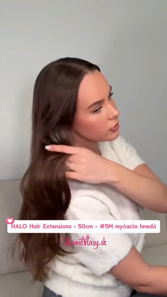 Vlasy, ktoré ťa vystrelia na úplne inú úroveň – za pár sekúnd ✨ Bez kaderníka. Bez poškodenia. Bez čakania. 💁‍♀️ Halo h...