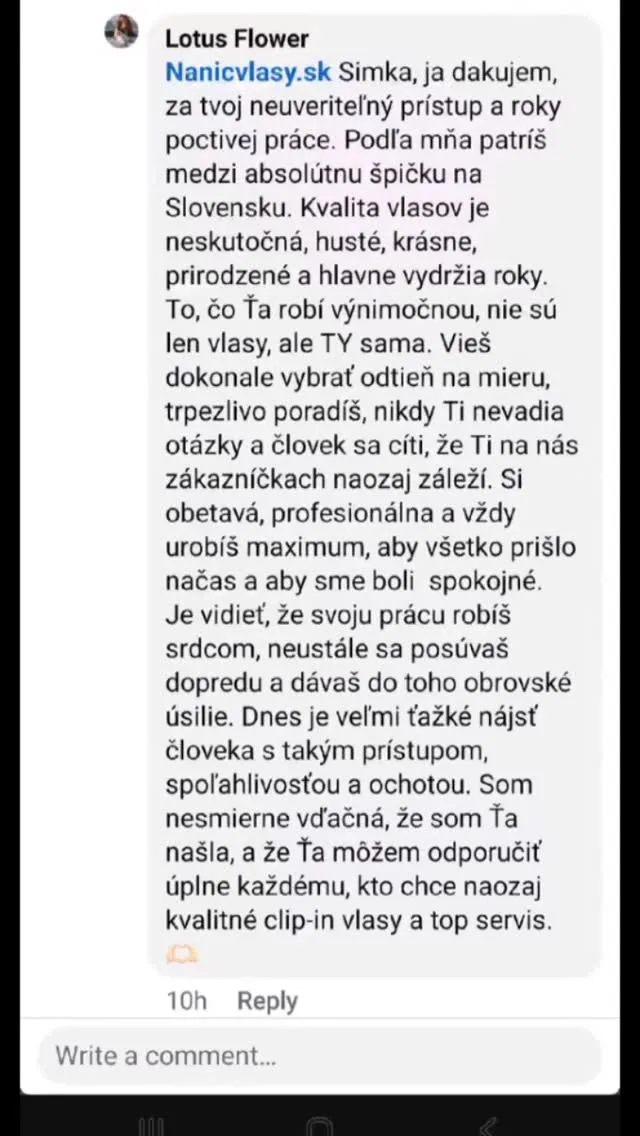 Toto si sem uložím... 🥹🥹❤️ #nanicvlasysk #nanicvlasy #recenzia #hair #extensions