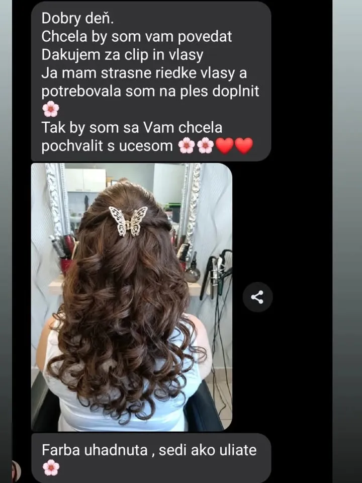 Ďakujeme 🙏🙏🩷 Odtieň #4 gaštanová hnedá 👌 #recenzia #nanicvlasy #nanicvlasysk #hair