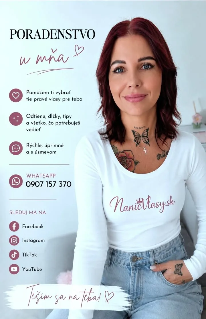 Nevieš, aké vlasy budú pre teba tie pravé? Rada ti poradím 😉 Spoločne vyberieme: 🤎 správny odtieň 🤎 ideálnu dĺžku 🤎 hus...