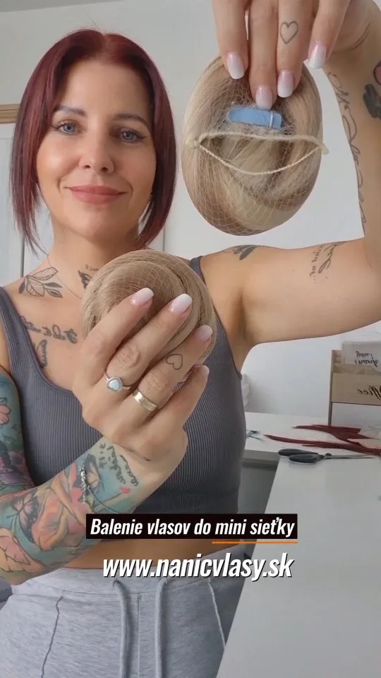 Baví ma baliť vám 🙃🫠 Objednávaj teraz na www.nanicvlasy.sk #nanicvlasysk #nanicvlasy #hairtutorial #humanhair #extensio...