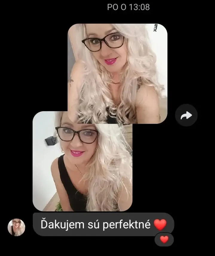Ďakujeme krásnej a spokojnej Ingrid za foto s našimi clip in Seamless, 50cm, #60/101 😊👌🎀 #spokojnazakaznicka #recenzia...