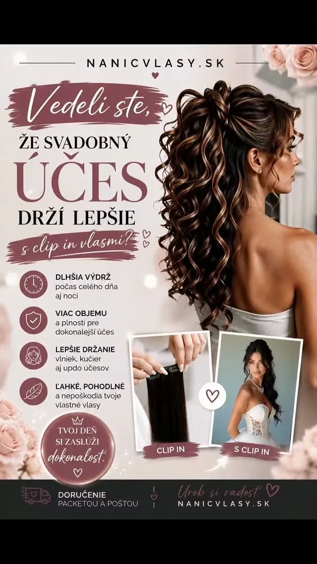 Nečakaj na poslednú chvíľu! 🎀 Objednaj si vlasy včas na skúšku svadobného účesu. Tvoj veľký deň si zaslúži dokonalosť 🤗🤍...