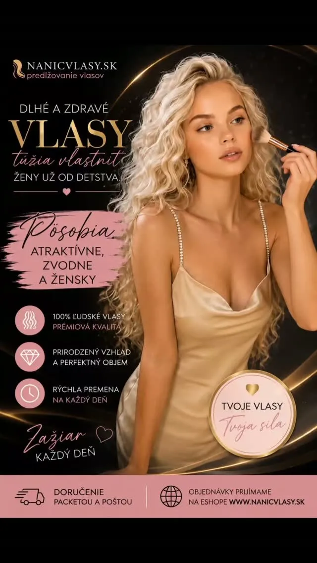 Toto nie sú len obyčajné clip in vlasy 🤍 Sú to vlasy, ktoré ti dodajú objem, dĺžku a sebavedomie už za pár minút. Presv...