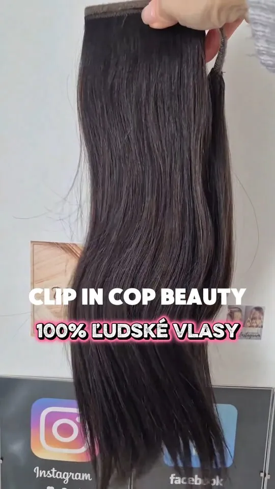 Krásne copíky 100% ľudské vlasy od 35cm do 65cm, rôzne odtiene nájdeš na www.nanicvlasy.sk Vhodné na bežné nosenie, aj...