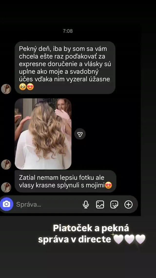 Ďakujeme @lenkaboc 🤍🤍🤍🙏👑 #nanicvlasysk #nanicvlasy #recenzia #humanhair #hairtutorial