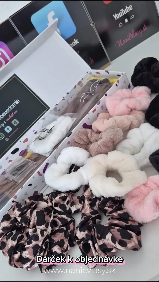 🎀 MALÝ DARČEK K TVOJIM NOVÝM VLASOM 🎀 Ku KAŽDEJ objednávke na Nanicvlasy.sk teraz pridávame gumičku ZDARMA 🎁 Či už si z...