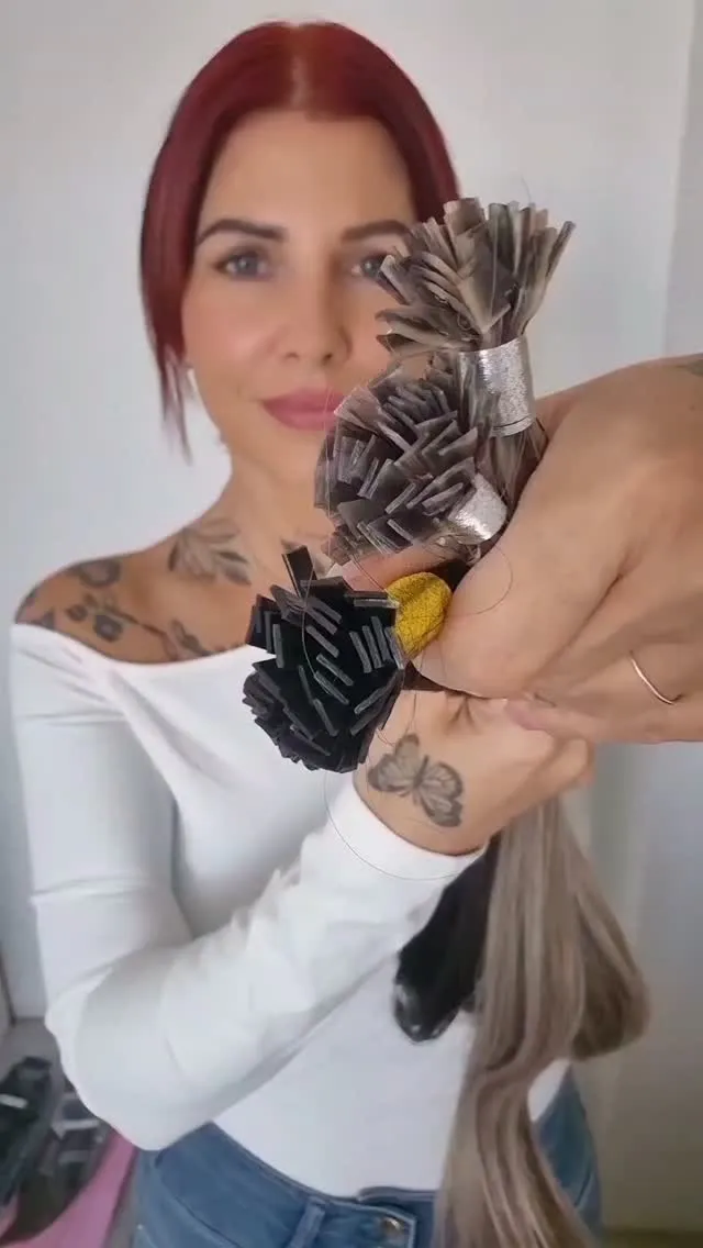 NOVINKA NA NANICVLASY.SK ✨ Predstavujeme FLAT TIP – plochý keratín 🤍 Elegantné predĺženie vlasov s plochým, nenápadným s...